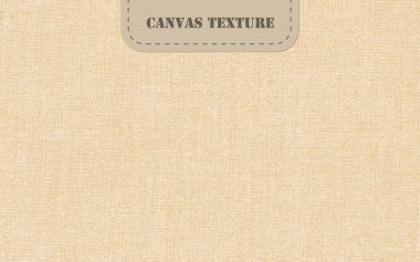 Doğal eski tuval dokusu. Kumaş desenli arka plan. Bej rengi Fransız keten sınır arkaplanı. Flax fiber duvar kağıdı. Organik kumaş ipliği yakın plan. Kumaş Paketleme. Vektör illüstrasyonu EPS10