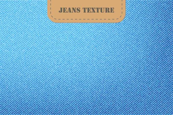 Διάνυσμα Φόντο Τζιν Μπλε Υφή Fashion Light Blue Καμβά Υλικό — Διανυσματικό Αρχείο