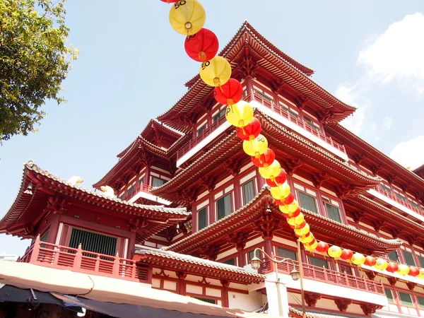 Tooth relic-templet i Kina staden singapore — Stockfoto