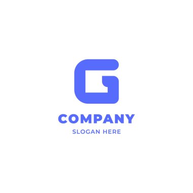 Simple and Minimalist Bold Line Letter G Logo