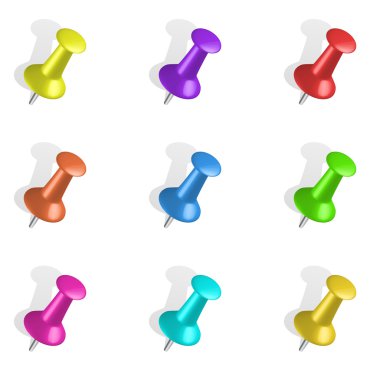 İğne Icon set itmek.