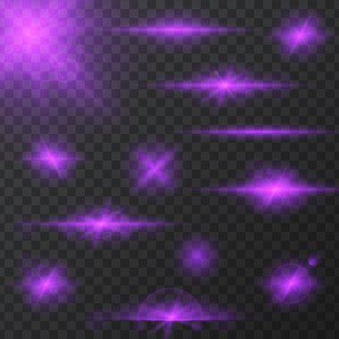 Işık etkisi, işaret fişeği, aydınlatma.