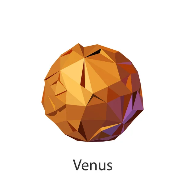 Conjunto vectorial planeta del sistema solar. — Archivo Imágenes Vectoriales