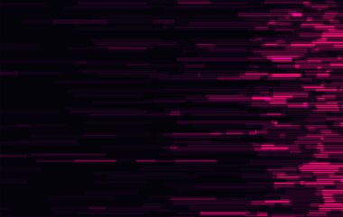 Siyah arka planda bir vektör hatası. Soyut doku.