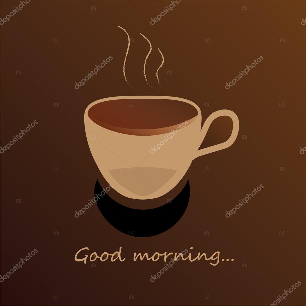 Coffeee cup with steam