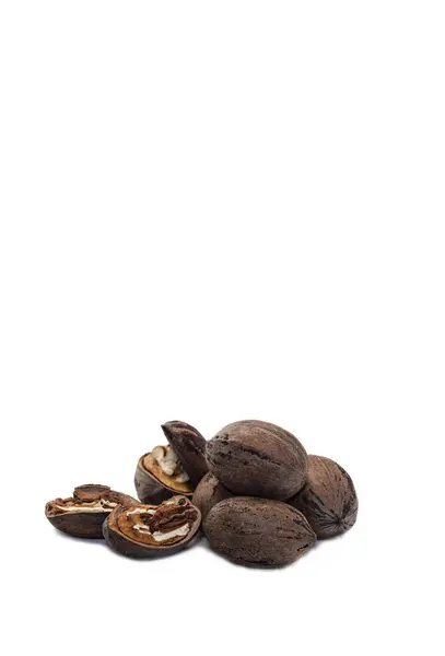 Walnuts Isolated White Background — Stock Photo, Image