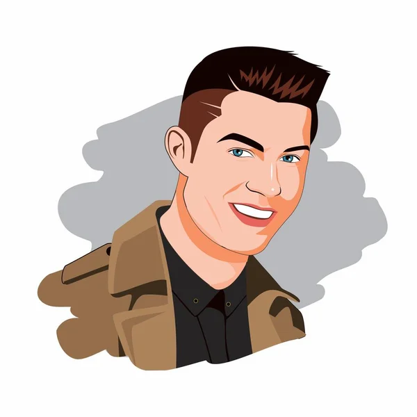 Ronaldo Gra Reprezentacji Juventus Portugalii Ilustracja Projektu Wektora — Wektor stockowy