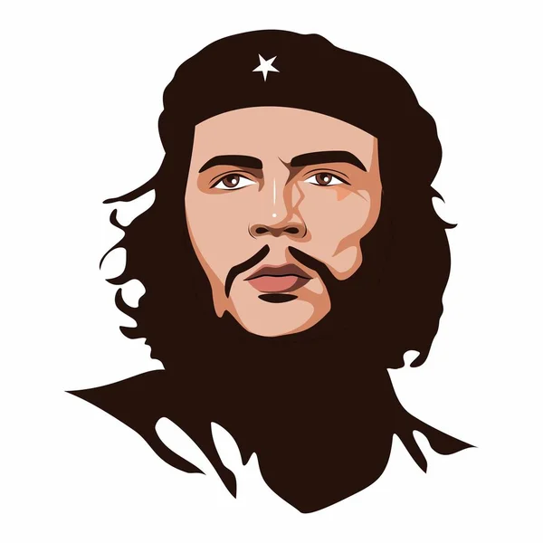 Che Guevara Vectorillustratie — Stockvector