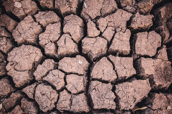 Půda vyprahlá, sezóně nedostatek vody — Stock fotografie