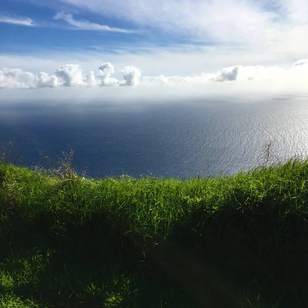 Schöner Blick Auf Das Meer Fucnhal — Stockfoto