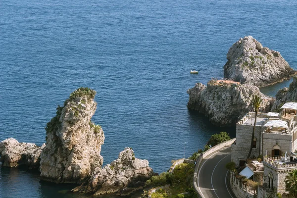 A costa siciliana — Fotografia de Stock