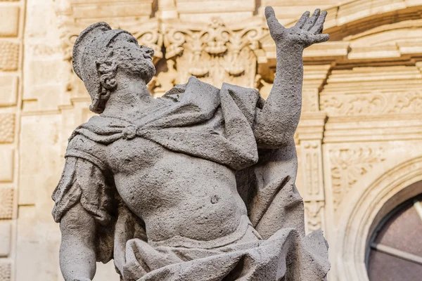 Statua barocca siciliana — Foto Stock