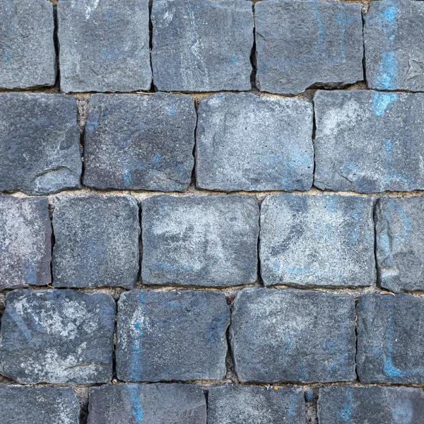 wall in blocks of volcanic stone. Ideal for backgrounds and textures