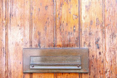 Kahverengi ahşap yatay doku arkaplanı.