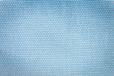 Kırsal kumaş dokusu açık mavi dokuma rengi.