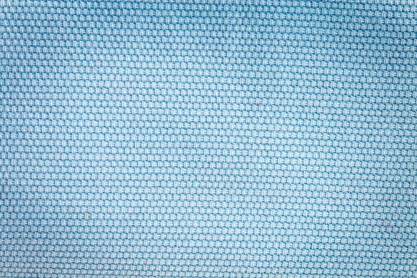Texture Toile Rustique Bleu Clair Tissé — Photo
