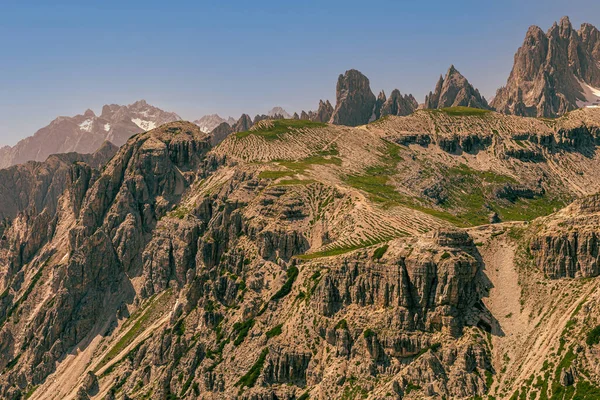 Panorama Dolomitů Itálii Ideální Pro Krajinu — Stock fotografie