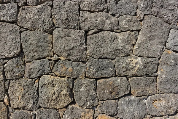 Vulcanic Stone wall — Stock Photo, Image