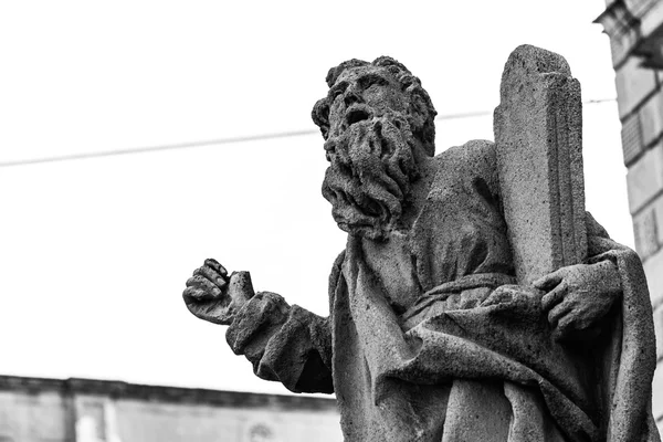 Itália: estátua de Moisés — Fotografia de Stock