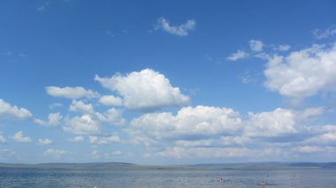 Sibirya o Bratsk denizde küçük