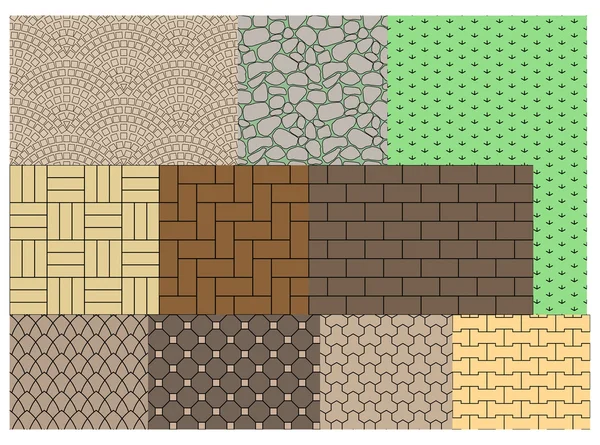 A textura das lajes de pavimentação —  Vetores de Stock