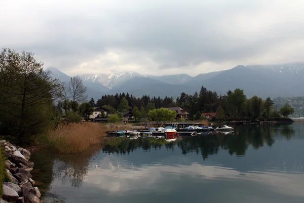 Faaker See - Carinthia Gölü — Stok fotoğraf