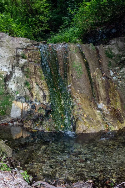 Küçük bir şelale.