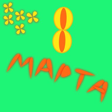 Mutlu 8 Mart kutlamaları.