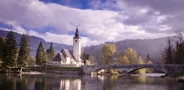 Eski St John Kilisesi Bohinj Gölü, Slovenya