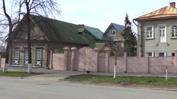 Vieille rue ville russe — Video