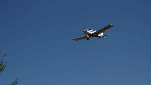 飞机着陆体育 — 图库视频影像