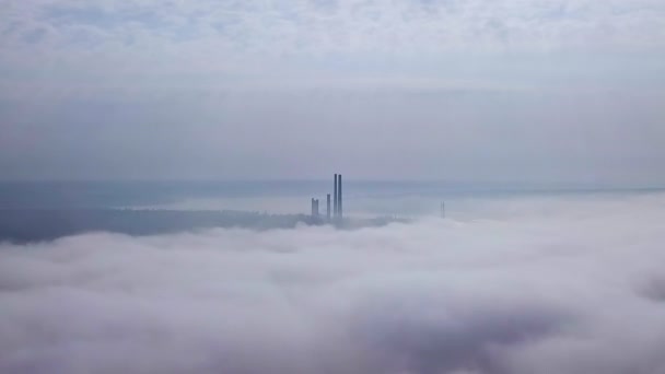 Latanie nad chmurami — Wideo stockowe