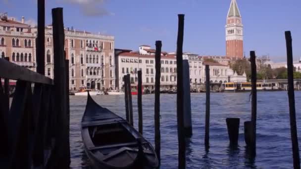 Vista de la torre Campanile. Venecia. Italia — Vídeo de stock