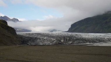 Buzul İzlanda Skaftafell.