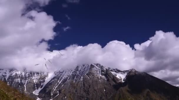 Kaukasus bergen. Georgien — Stockvideo