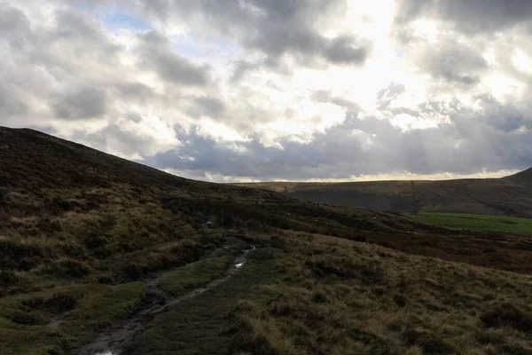 Ausflug Zum Peak District Pfadfinder Und Kindergarten Untergang — Stockfoto