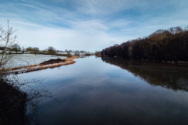 2020 Noel 'inden sonra İngiltere' de park, ilk kar 