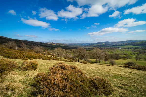 Peak District England Losehill Pike Dan Hope Valey Kasabasına Dönüş — Stok fotoğraf