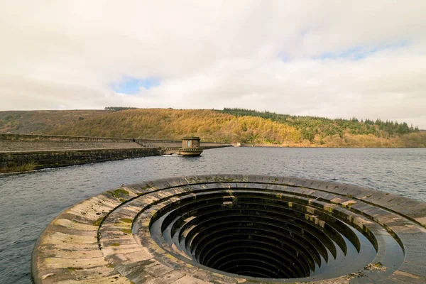 İngiltere 'nin Peak bölgesindeki Derwent Valley Su İdaresi' nde yürüyorum.