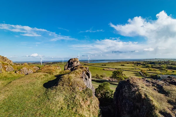 Besuch Der Harborough Rocks Mit Herrlichem Blick Auf Den See — Stockfoto