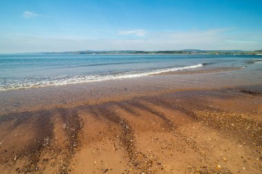 Exmouth Sahili, sabah sular çekilince.