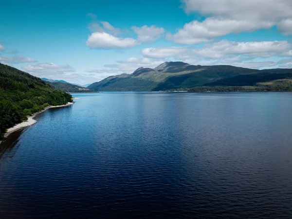 Loch Lomond Podczas Wakacji Szkocji — Zdjęcie stockowe