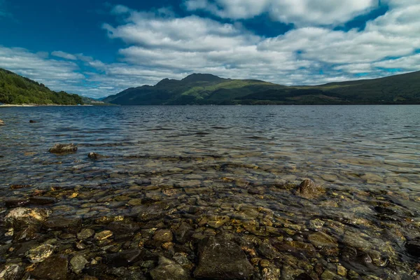Loch Lomond Durante Unas Vacaciones Escocia — Foto de Stock