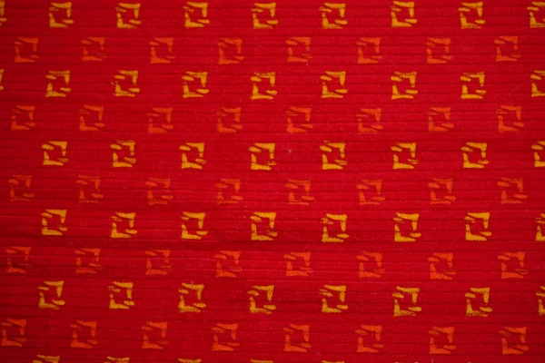 Fundo de tecido vermelho, China . — Fotografia de Stock