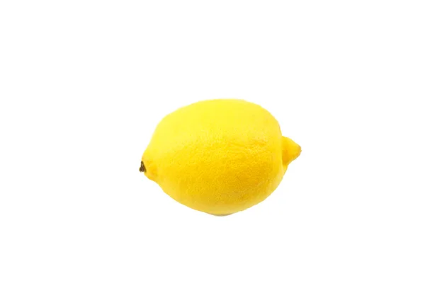 Citroen op een witte achtergrond. Zure citroen — Stockfoto