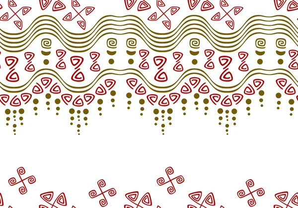 Güneş ve gökyüzü Hint sembolleri ile sorunsuz arka plan. Eps10 vektör çizim.