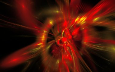 arka plan kırmızı manyetik fields.fractal sanat grafik anımsatan