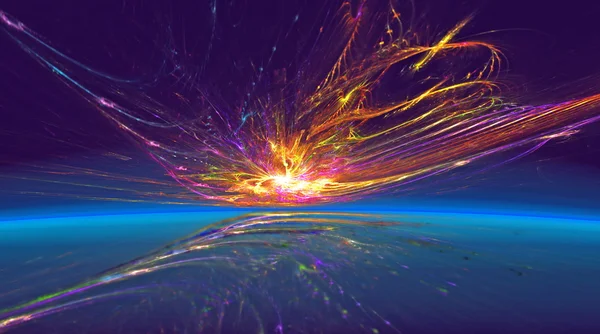 Diğer dünya 3 harika ufuk parlak