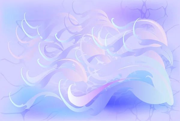 Kış arka plan serin tonlarında soyut. Eps10 vektör çizim