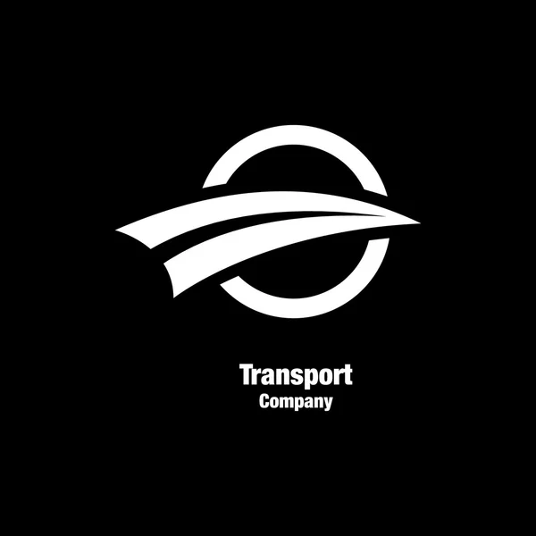 Empresa de transporte logo — Archivo Imágenes Vectoriales